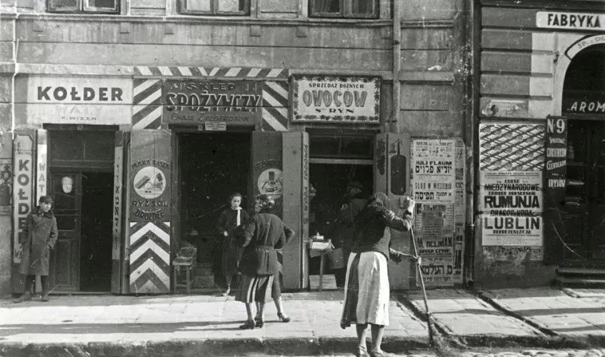 Lubartowska Street, Lublin, ca. 1934